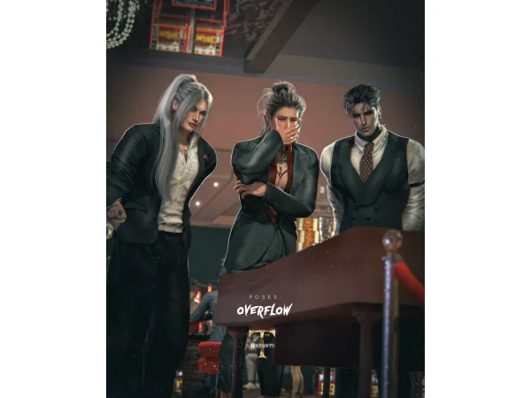 Mix [TheBrennts] Overflow - The Sims 4 Custom Content