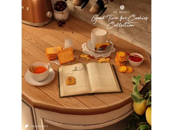 Mix Good Time for Cookies Collection - The Sims 4 Custom Content