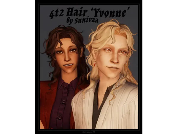 4t2 u2018Yvonneu2019 Hair by Sunivaa by hazelpuff