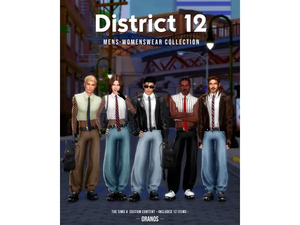 District 12 - Mens/Womenwear Collection by oranos