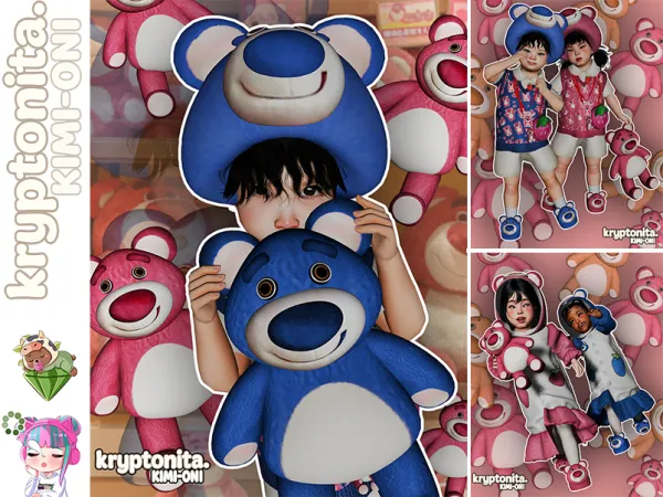 Mix Lotso Toddler - The Sims 4 Custom Content