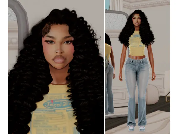 Alpha Kira Ortega by TTopixx - The Sims 4 Custom Content