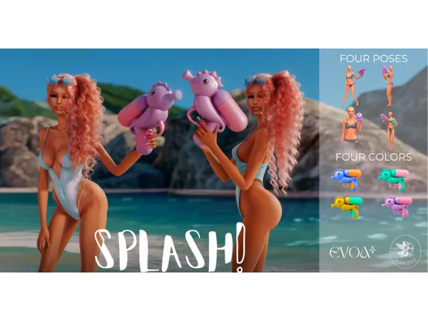 Mix Splash (ft EVOA SL) - The Sims 4 Custom Content