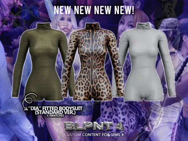 BLUPRNT - "DIA" Fitted Bodysuit (Standard Version)