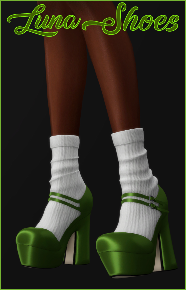 Alpha Luna Shoes by simsfinds - The Sims 4 Custom Content
