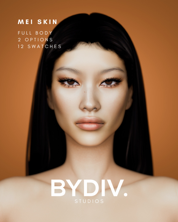 Alpha MEI SKIN by simsfinds - The Sims 4 Custom Content