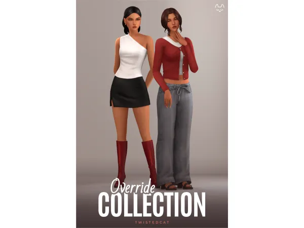 Maxis Match Override Collection by TwistedCat - The Sims 4 Custom Content