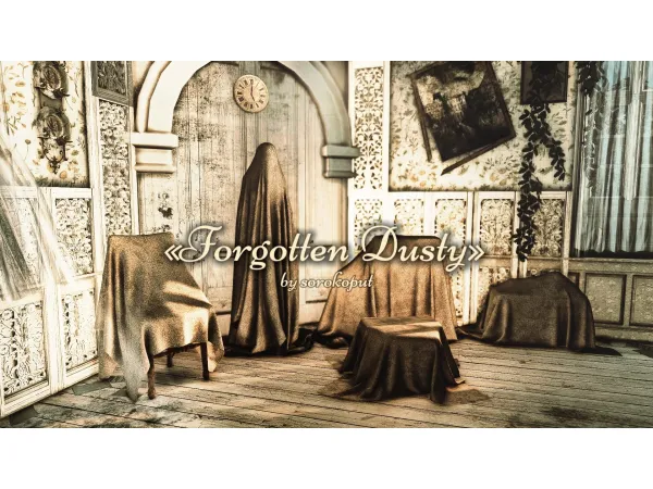 Alpha FORGOTTEN DUSTY by sorokoput - The Sims 4 Custom Content