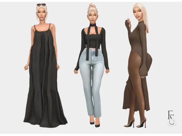 Mix Andrea Fiore Reality Show Host by farfallasims - The Sims 4 Custom Content
