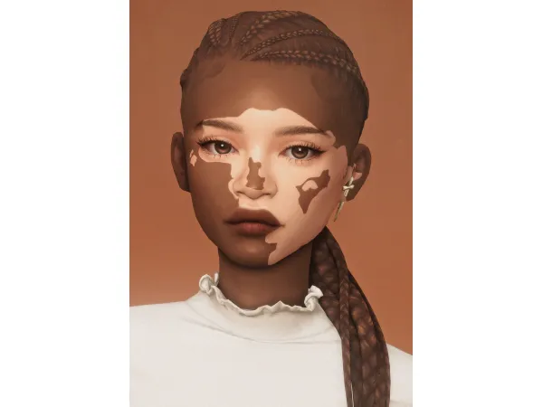 Alpha bethany braids by dogsill - The Sims 4 Custom Content