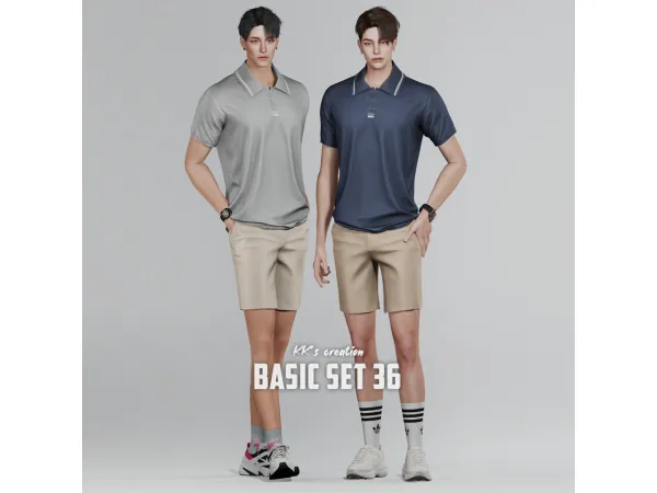 Alpha [KK] Basic set 36 by KK_creations - The Sims 4 Custom Content