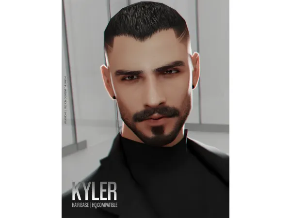 Alpha VOLKS HAIR BASE N09 [Pack Pink] - The Sims 4 Custom Content