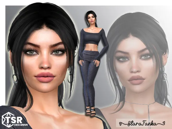 Alpha Sim Naomi Schmitt - The Sims 4 Custom Content