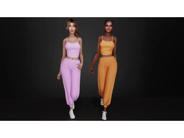 Alpha CASUAL ATHLETIC WEAR by Belonka - The Sims 4 Custom Content