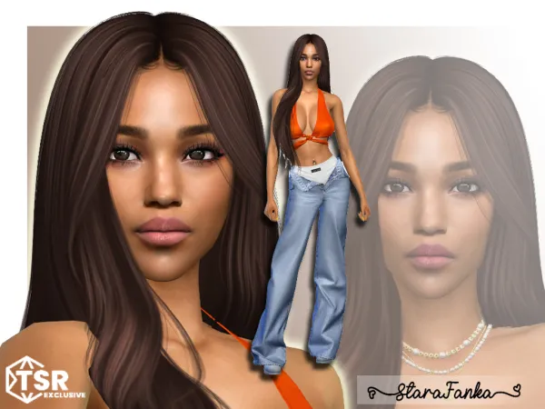 Alpha Sim Julianne Swanson - The Sims 4 Custom Content