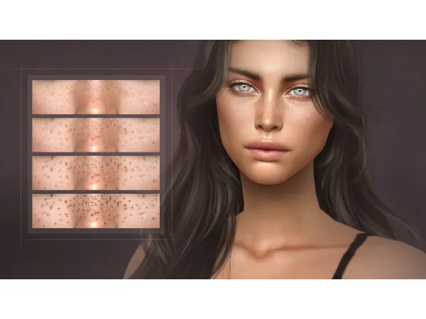 Alpha ACTIVATION FRECKLES by Remussirion - The Sims 4 Custom Content