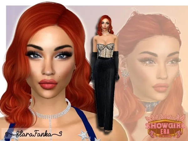 Alpha Showgirl Era Sim Vivienne La Rue - The Sims 4 Custom Content