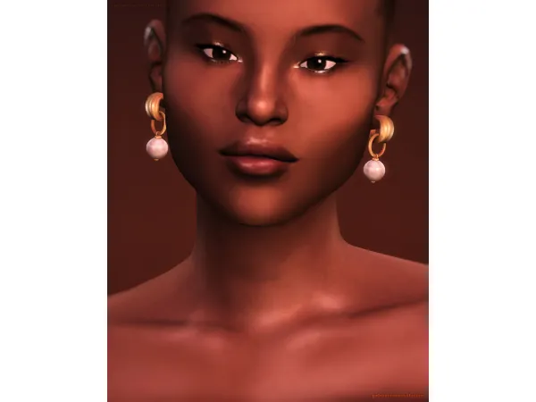 Lulu Pearl Earring by rustysims