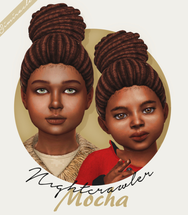 Alpha Nightcrawler Mocha by simsfinds - The Sims 4 Custom Content