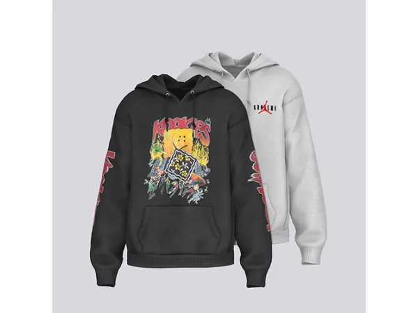 Alpha am Pullover Hoodie by NORUSIMS - The Sims 4 Custom Content