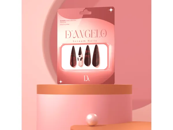 Alpha Scream Nails - The Sims 4 Custom Content