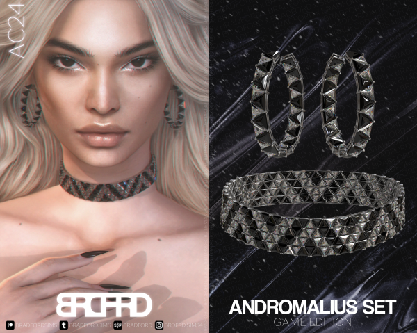 Alpha ANDROMALIUS SET by simsfinds - The Sims 4 Custom Content