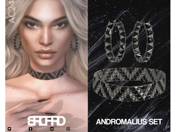 Alpha ANDROMALIUS SET by bradfordsims - The Sims 4 Custom Content