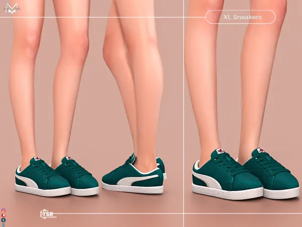 Maxis Match XL Sneakers S629 (Female) by Mermalade - The Sims 4 Custom Content