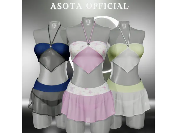 Alpha [ASOTA OFFICIAL] Becky Outfit - The Sims 4 Custom Content