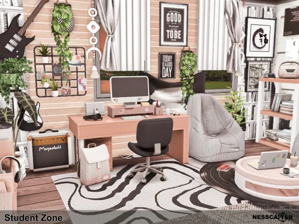 Mix Student Zone - The Sims 4 Custom Content