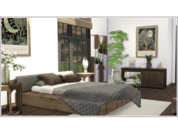 Mix Ragnar Bedroom En Suite by Philo995 - The Sims 4 Custom Content