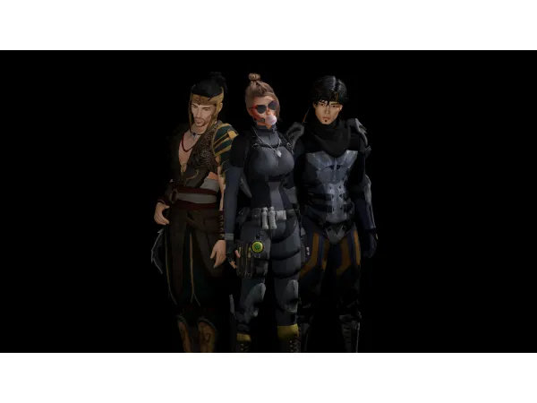 Mix Kombat Kids by KombatSims - The Sims 4 Custom Content