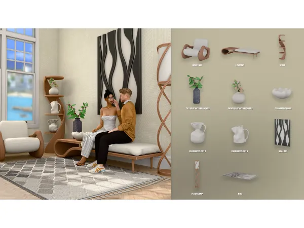 Maxis Match MERIDIAN CORNER by ModCo Studios - The Sims 4 Custom Content