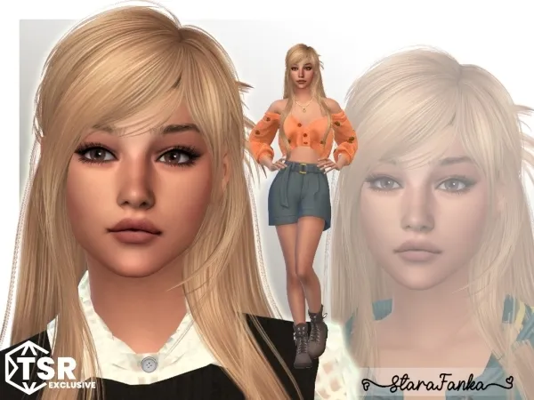 Alpha Sim Maya Barton - The Sims 4 Custom Content