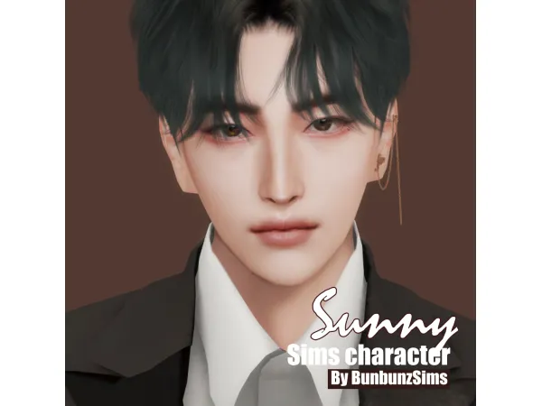 Alpha Sims character Sunny by BunbunzSims - The Sims 4 Custom Content