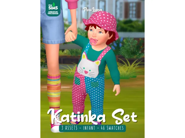 Maxis Match KATINKA set by powluna - The Sims 4 Custom Content