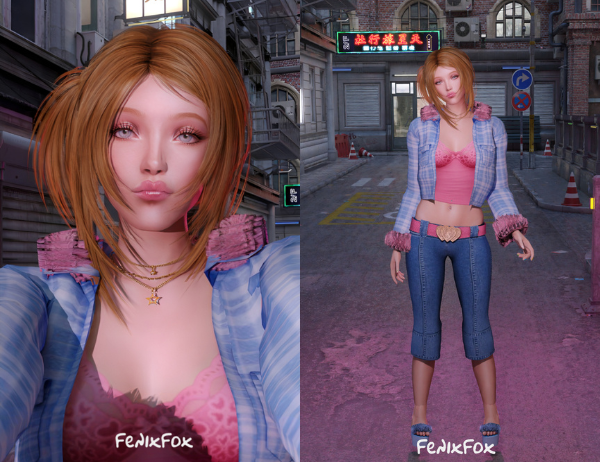Alpha Cloeh Mary Fox by fenixfox - The Sims 4 Custom Content
