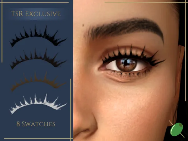 Alpha Lucinda Lashes - The Sims 4 Custom Content