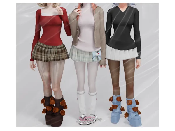 Alpha Warm Heart October Collection - The Sims 4 Custom Content