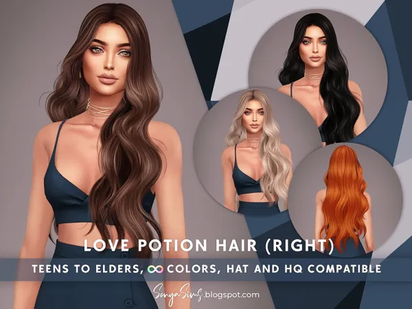 Alpha Love Potion Right - The Sims 4 Custom Content