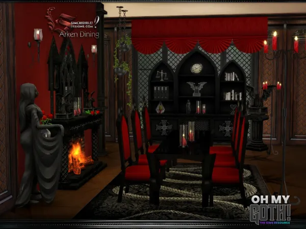 Alpha Oh My Goth Arken - The Sims 4 Custom Content