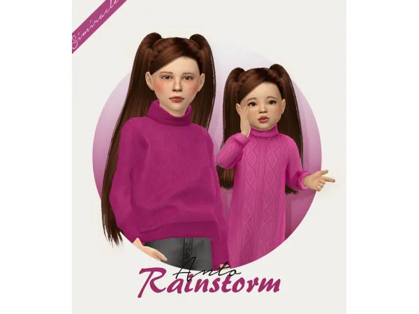 Alpha Anto Rainstorm - The Sims 4 Custom Content