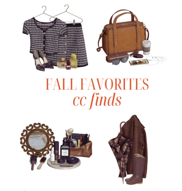 Alpha FINDS fall favorites by simsfinds - The Sims 4 Custom Content