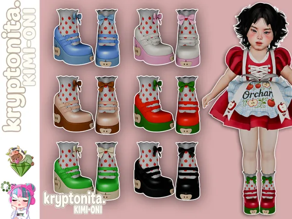 Maxis Match Apple Toddler - The Sims 4 Custom Content