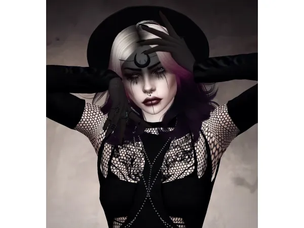 Alpha Witch Sims by WY_Sims - The Sims 4 Custom Content