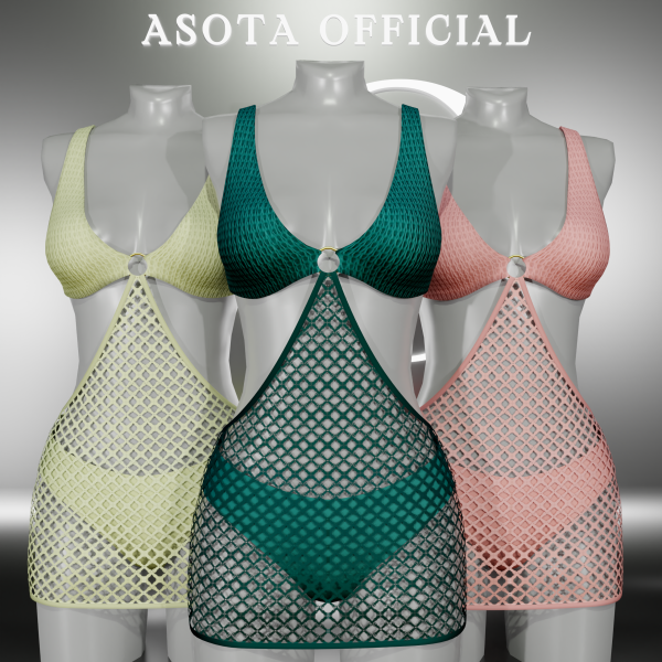 Alpha [ASOTA OFFICIAL] Vanya Outfit by asotaofficial - The Sims 4 custom content