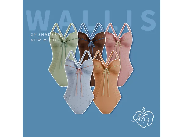 Wallis Swimsuit by Miss.Valentine