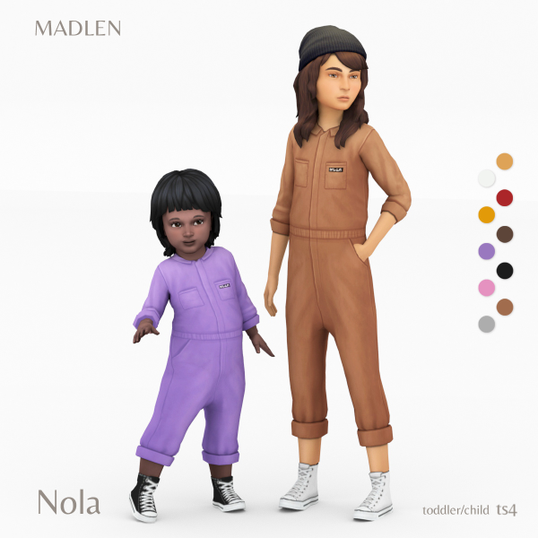 Maxis Match Nola Outfit by simsfinds - The Sims 4 Custom Content