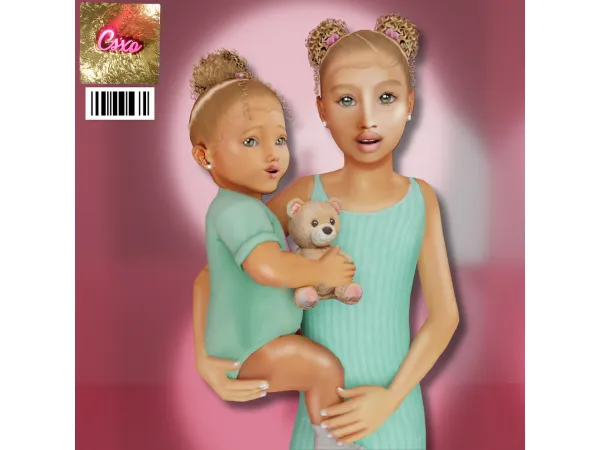 Alpha Camy Coi Hair by cecesimsxo - The Sims 4 Custom Content