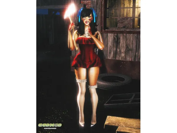 Alpha Pearline by cocogames - The Sims 4 Custom Content